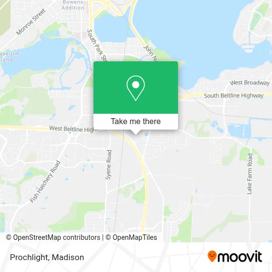 Prochlight map
