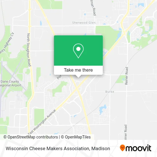 Wisconsin Cheese Makers Association map