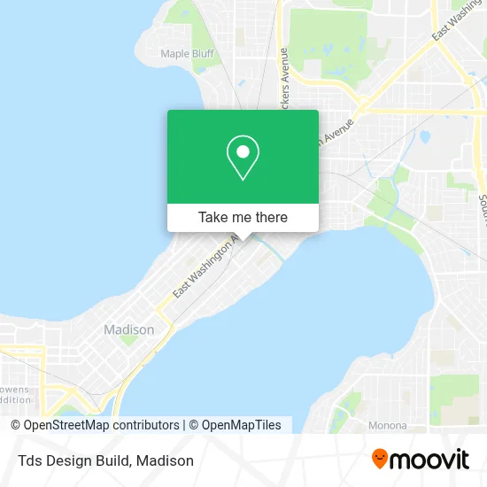 Tds Design Build map
