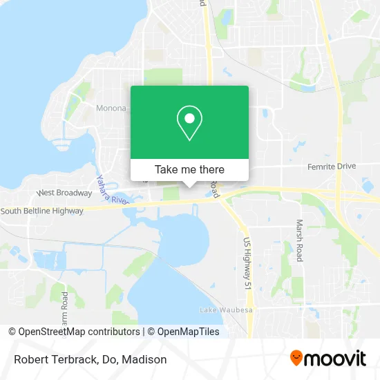 Robert Terbrack, Do map