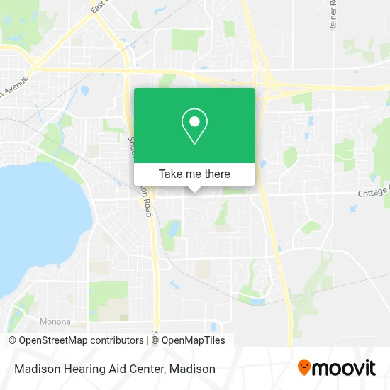 Madison Hearing Aid Center map