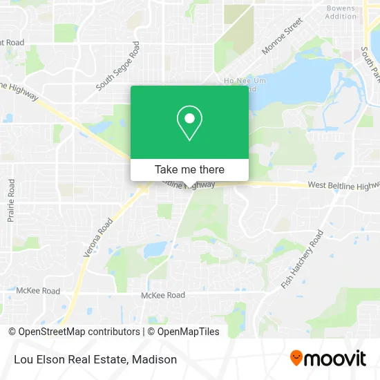 Lou Elson Real Estate map