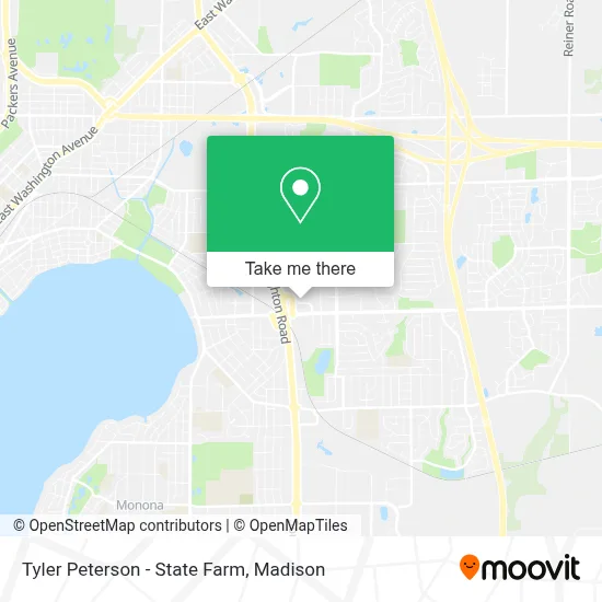 Tyler Peterson - State Farm map