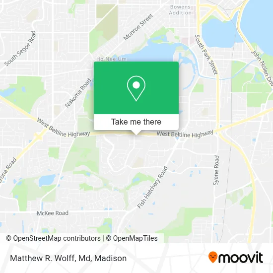 Matthew R. Wolff, Md map