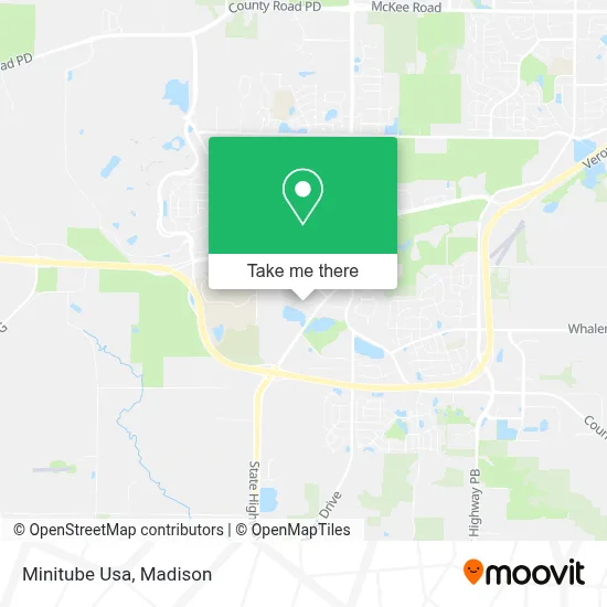 Minitube Usa map