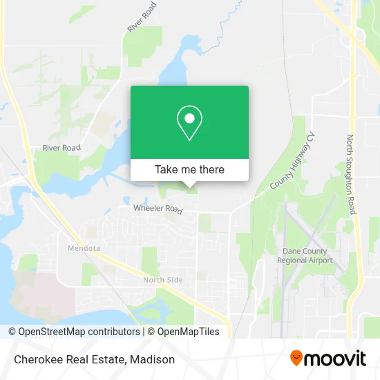 Cherokee Real Estate map