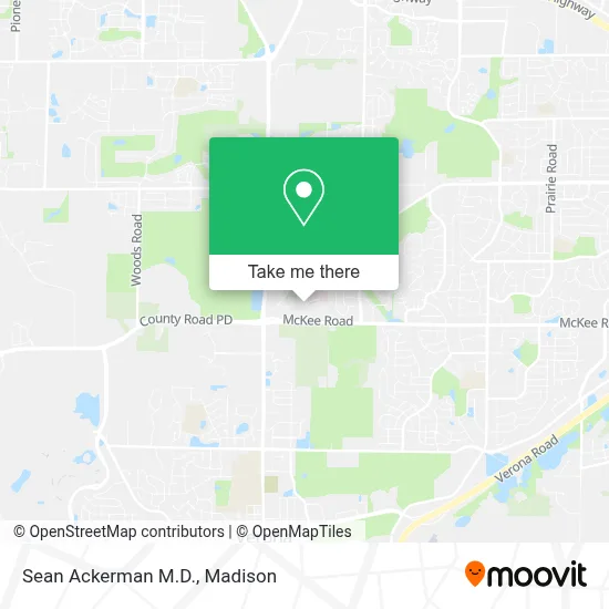 Sean Ackerman M.D. map