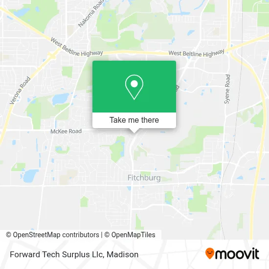 Forward Tech Surplus Llc map
