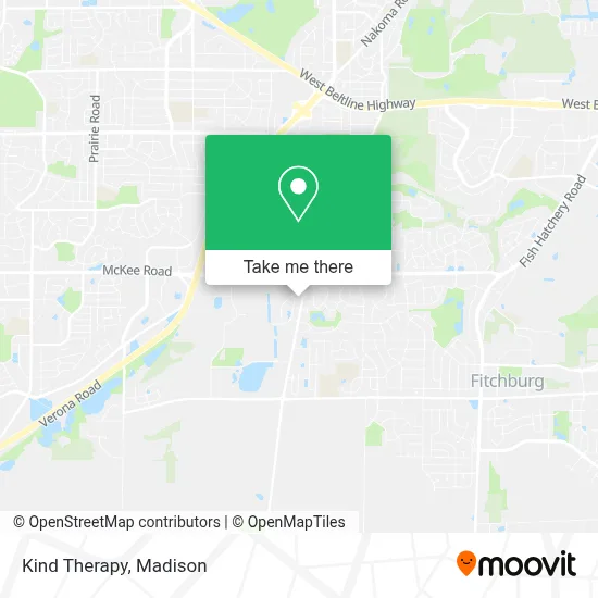 Kind Therapy map