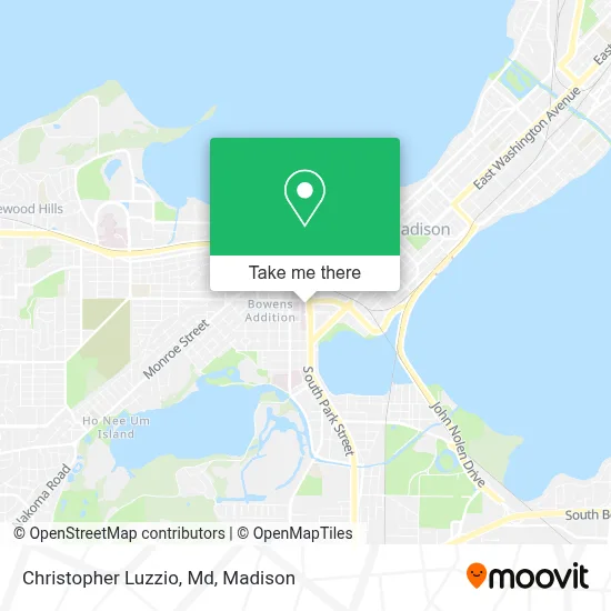 Christopher Luzzio, Md map
