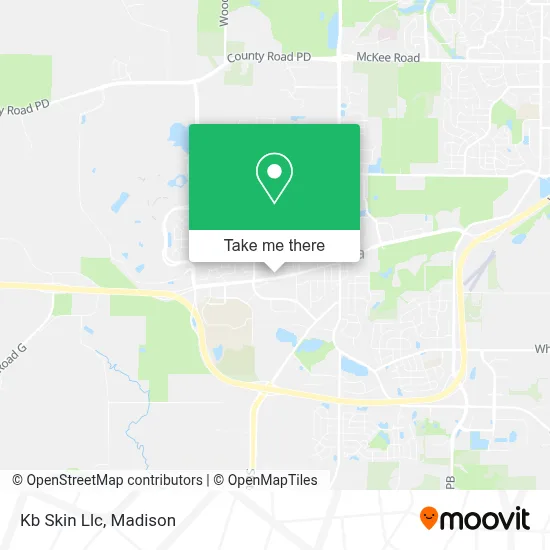 Kb Skin Llc map