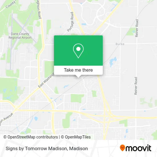 Signs by Tomorrow Madison map