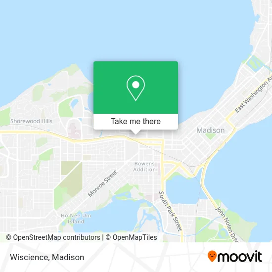Wiscience map