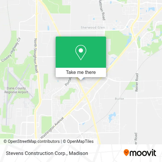 Stevens Construction Corp. map