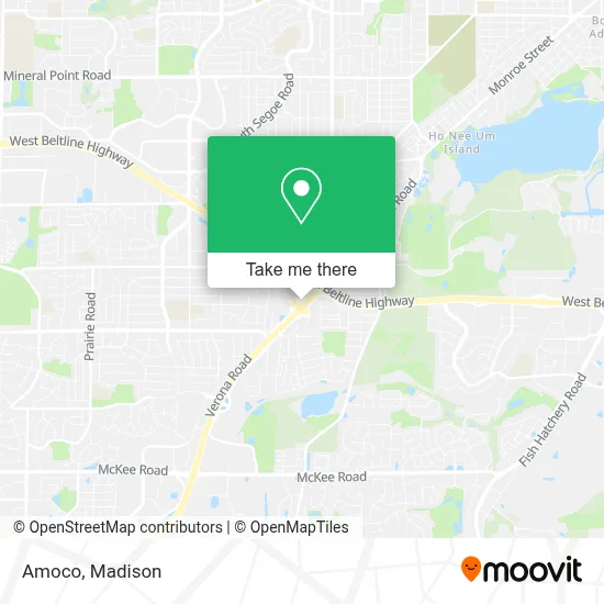 Amoco map