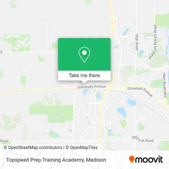 Topspeed Prep Training Academy map