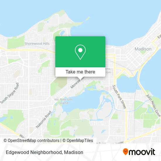 Edgewood Neighborhood map