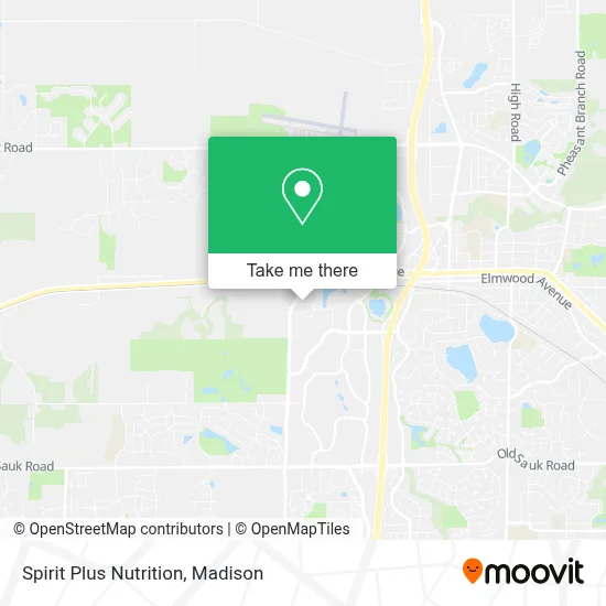 Spirit Plus Nutrition map