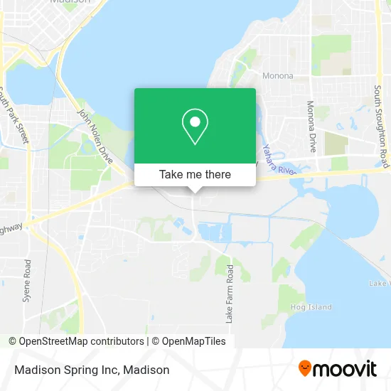 Mapa de Madison Spring Inc