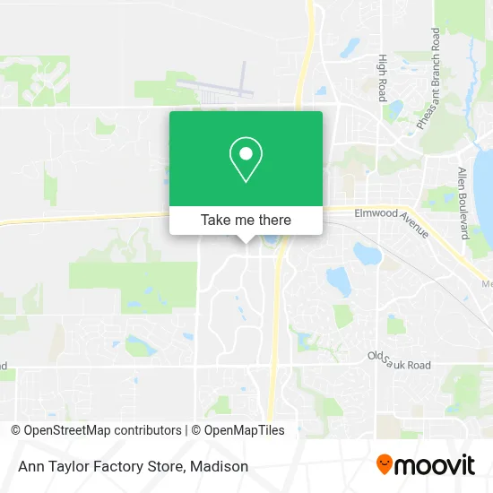 Ann Taylor Factory Store map
