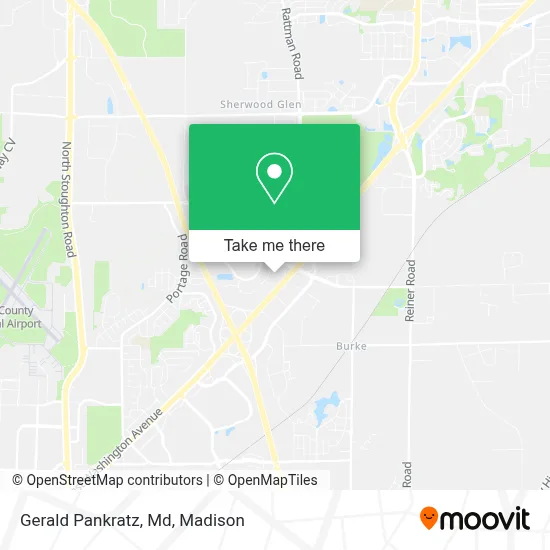 Gerald Pankratz, Md map