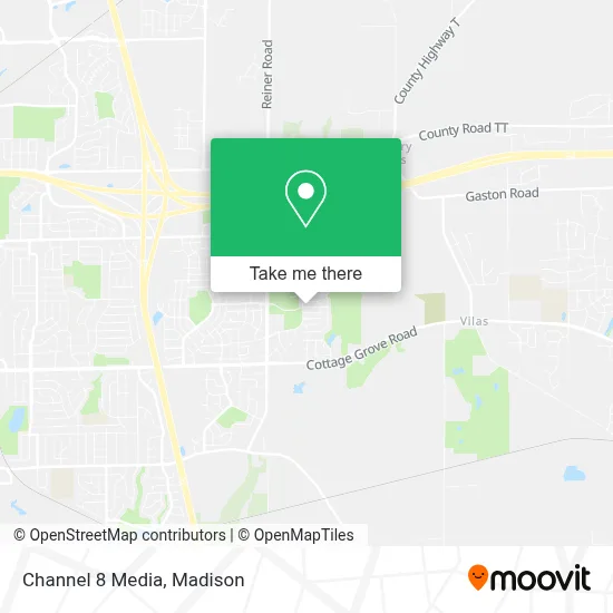 Channel 8 Media map