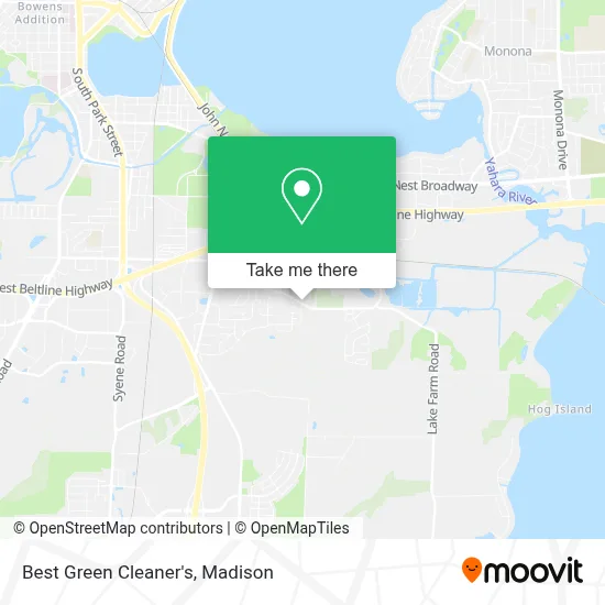 Best Green Cleaner's map
