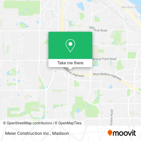 Meier Construction Inc. map