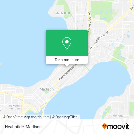 Healthtide map