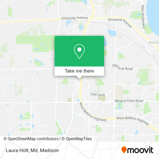 Laura Holt, Md map