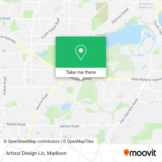 Artisol Design Llc map