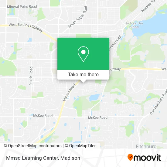 Mapa de Mmsd Learning Center