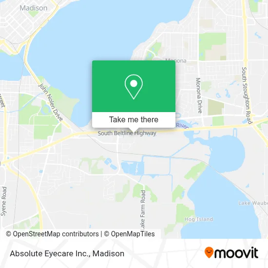 Absolute Eyecare Inc. map