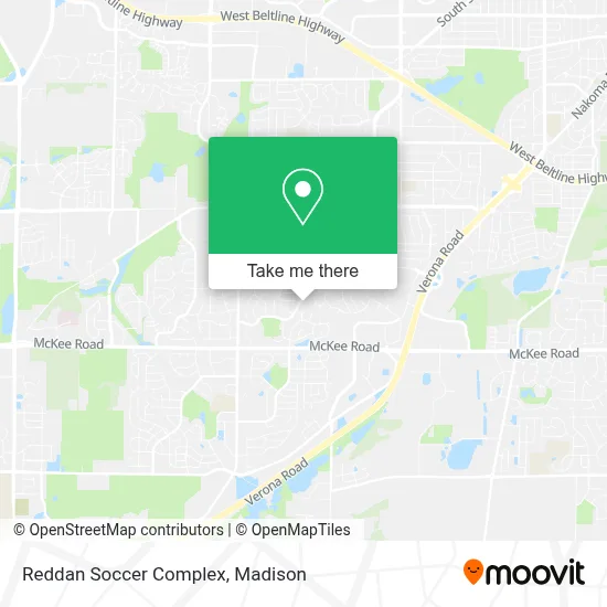 Reddan Soccer Complex map