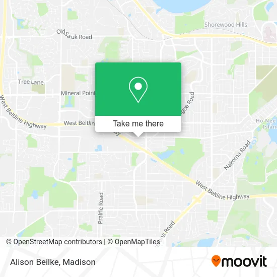 Alison Beilke map