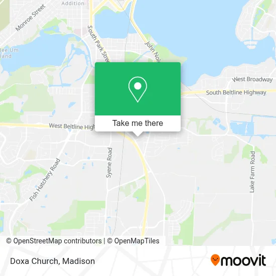 Doxa Church map