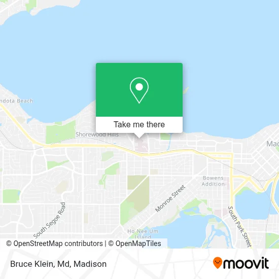 Bruce Klein, Md map