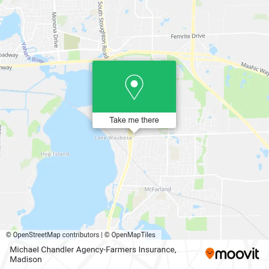 Michael Chandler Agency-Farmers Insurance map