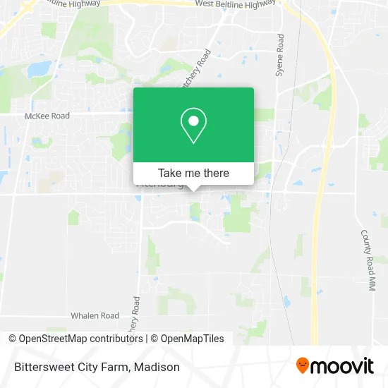 Bittersweet City Farm map