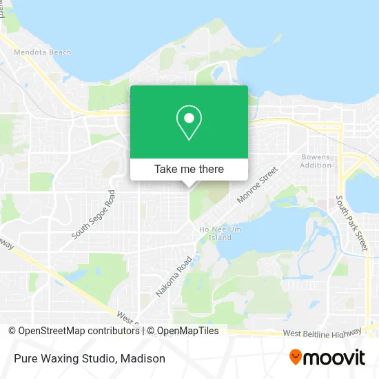 Pure Waxing Studio map