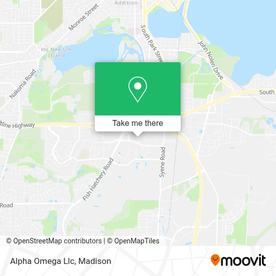 Alpha Omega Llc map