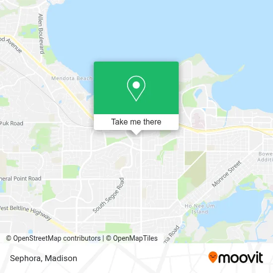 Sephora map