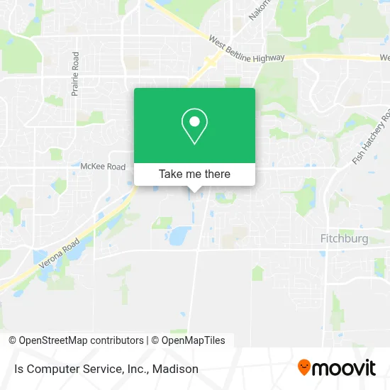 Mapa de Is Computer Service, Inc.