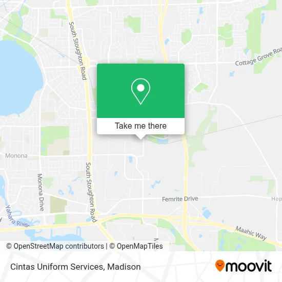 Cintas Uniform Services map