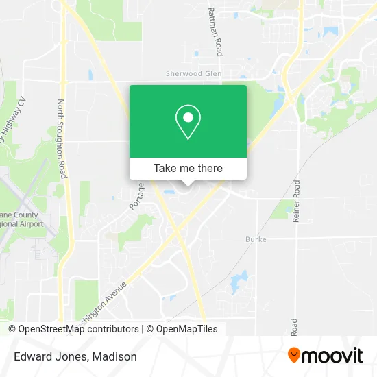 Edward Jones map