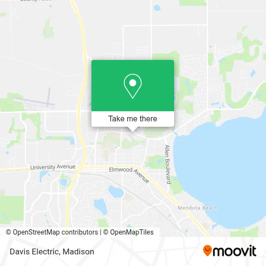 Davis Electric map