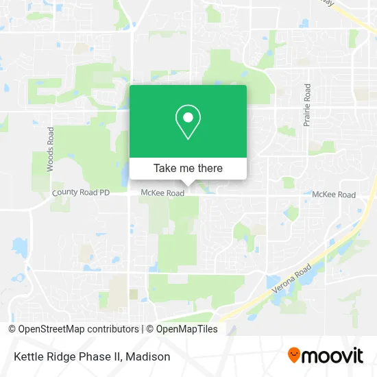 Kettle Ridge Phase II map