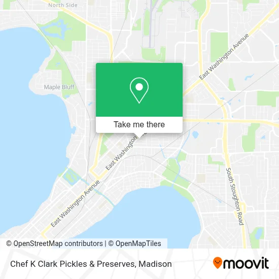 Chef K Clark Pickles & Preserves map