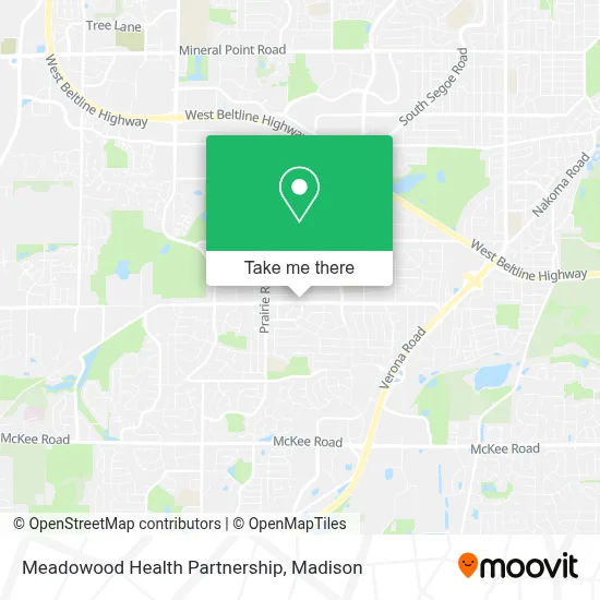 Meadowood Health Partnership map