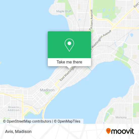 Avis map